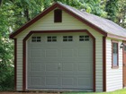 Overhead Garage and Shed Doors - amish made sheds DreamSpaces