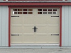 Overhead Garage and Shed Doors - amish made sheds DreamSpaces