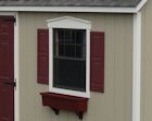 Window Features amish made Storage Sheds and Dreamspaces