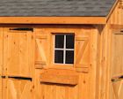 Wooden Window amish made Storage Sheds and Dreamspaces